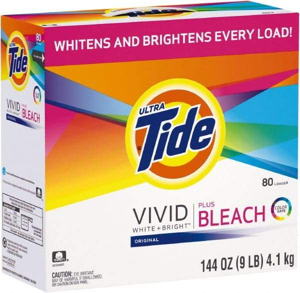 Tide - 144 oz Powder Laundry Detergent - Powder - Industrial Tool & Supply