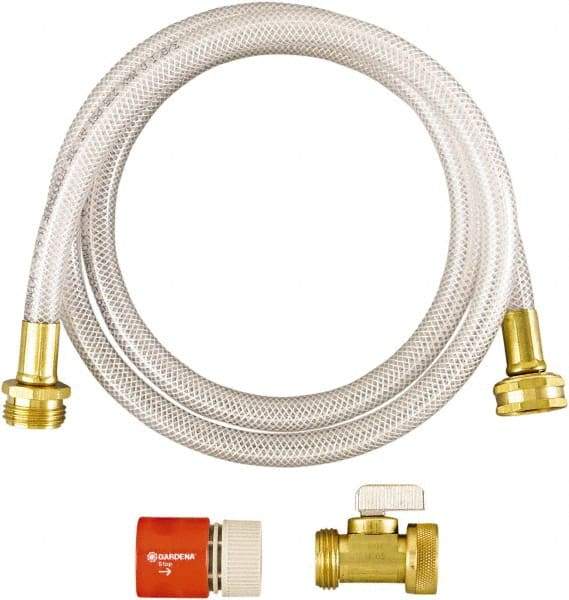 Diversey - 5/8" Hose Bibb Inlet, 5/8" Hose Bibb Outlet, Water Hook-Up Kit - Use with RTD Dispensing Systems - Industrial Tool & Supply