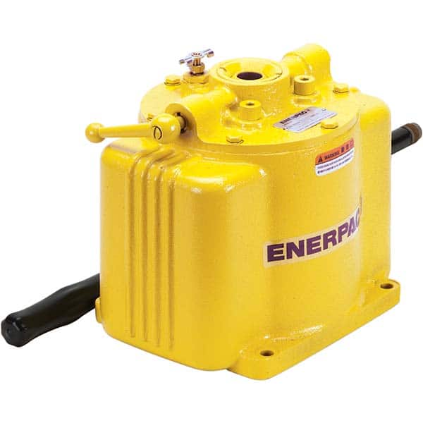 Enerpac - Manual Hydraulic Pumps Number of Stages: 1.000 Oil Volume Per Stroke (Cu. In.): 0.29 - Industrial Tool & Supply