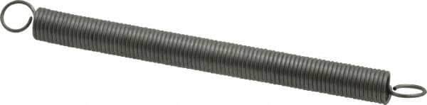 Gardner Spring - 0.187" OD, 2.39 Lb Max Load, 4.43" Max Ext Len, 0.023" Wire Diam Spring - 0.96 Lb/In Rating - Industrial Tool & Supply