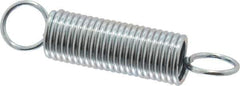 Gardner Spring - 1/4" OD, 3.31 Lb Max Load, 2.06" Max Ext Len, 0.0286" Wire Diam Spring - 3.28 Lb/In Rating - Industrial Tool & Supply