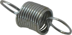 Gardner Spring - 0.312" OD, 2.62 Lb Max Load, 1.73" Max Ext Len, 0.0286" Wire Diam Spring - 3 Lb/In Rating - Industrial Tool & Supply