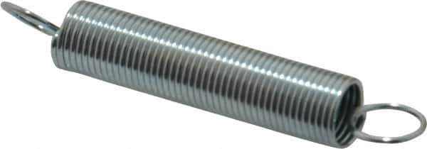 Gardner Spring - 0.312" OD, 2.61 Lb Max Load, 4.49" Max Ext Len, 0.0286" Wire Diam Spring - 0.87 Lb/In Rating - Industrial Tool & Supply