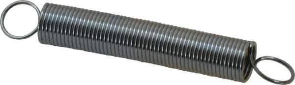 Gardner Spring - 0.312" OD, 2.62 Lb Max Load, 5.16" Max Ext Len, 0.0286" Wire Diam Spring - 0.75 Lb/In Rating - Industrial Tool & Supply