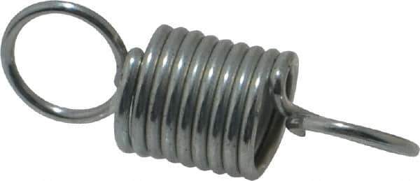 Gardner Spring - 0.312" OD, 4.65 Lb Max Load, 1.43" Max Ext Len, 0.0348" Wire Diam Spring - 8.56 Lb/In Rating - Industrial Tool & Supply