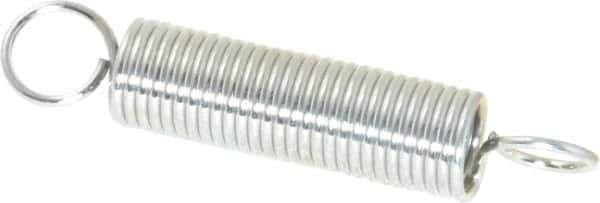 Gardner Spring - 0.312" OD, 4.64 Lb Max Load, 2.98" Max Ext Len, 0.0348" Wire Diam Spring - 2.98 Lb/In Rating - Industrial Tool & Supply