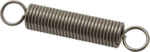Gardner Spring - 0.437" OD, 19.91 Lb Max Load, 0.055" Wire Diam Spring - 7.33 Lb/In Rating - Industrial Tool & Supply