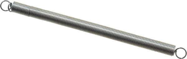 Gardner Spring - 0.23" OD, 3.65 Lb Max Load, 6.96" Max Ext Len, 0.0286" Wire Diam Spring - 0.97 Lb/In Rating - Industrial Tool & Supply