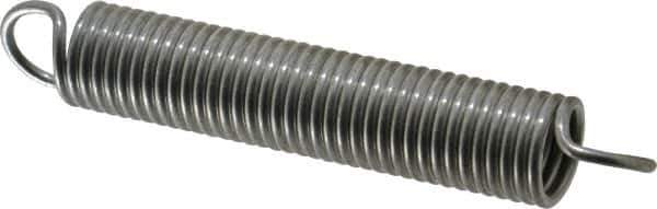 Gardner Spring - 0.96" OD, 55.23 Lb Max Load, 8.53" Max Ext Len, 0.1205" Wire Diam Spring - 12.55 Lb/In Rating - Industrial Tool & Supply