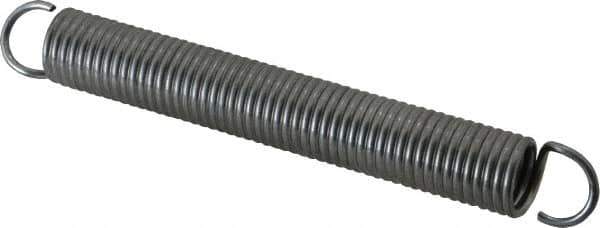 Gardner Spring - 0.73" OD, 33.97 Lb Max Load, 8.98" Max Ext Len, 0.0915" Wire Diam Spring - 6.54 Lb/In Rating - Industrial Tool & Supply
