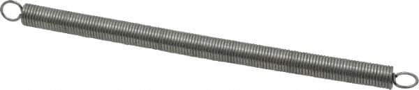 Gardner Spring - 0.33" OD, 7.16 Lb Max Load, 10.37" Max Ext Len, 0.041" Wire Diam Spring - 1.26 Lb/In Rating - Industrial Tool & Supply