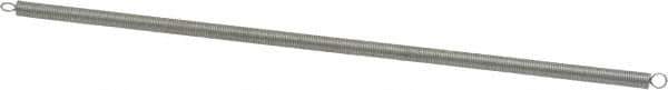 Gardner Spring - 0.14" OD, 1.65 Lb Max Load, 10.88" Max Ext Len, 0.0181" Wire Diam Spring - 0.27 Lb/In Rating - Industrial Tool & Supply