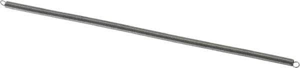 Gardner Spring - 0.13" OD, 1.28 Lb Max Load, 11.46" Max Ext Len, 0.0162" Wire Diam Spring - 0.19 Lb/In Rating - Industrial Tool & Supply