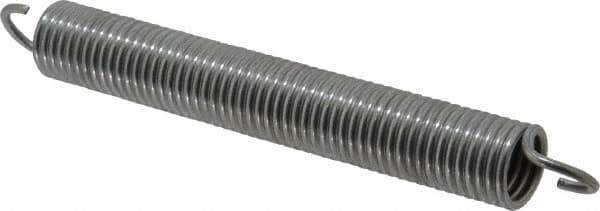 Gardner Spring - 0.96" OD, 51.56 Lb Max Load, 11.74" Max Ext Len, 0.1205" Wire Diam Spring - 9.76 Lb/In Rating - Industrial Tool & Supply