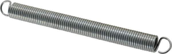 Gardner Spring - 0.73" OD, 33.94 Lb Max Load, 12.39" Max Ext Len, 0.0915" Wire Diam Spring - 4.49 Lb/In Rating - Industrial Tool & Supply