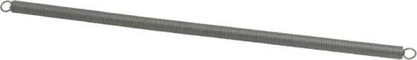 Gardner Spring - 1/4" OD, 4.56 Lb Max Load, 13.92" Max Ext Len, 0.0317" Wire Diam Spring - 0.59 Lb/In Rating - Industrial Tool & Supply