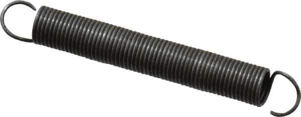 Gardner Spring - 3/32" OD, 0.6 Lb Max Load, 2" Max Ext Len, 0.01" Wire Diam Spring - 0.44 Lb/In Rating, 3/4" Free Length - Industrial Tool & Supply