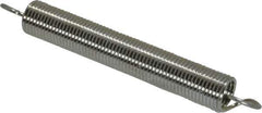 Gardner Spring - 1/4" OD, 3.1 Lb Max Load, 4.7" Max Ext Len, 0.026" Wire Diam Spring - 1 Lb/In Rating, 2" Free Length - Industrial Tool & Supply