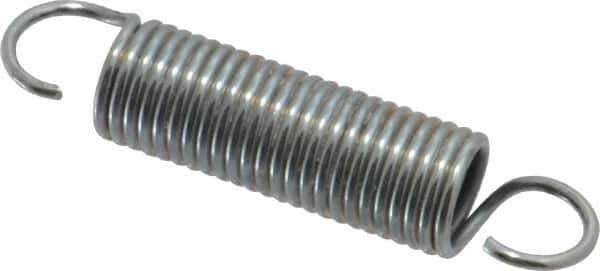 Gardner Spring - 3/8" OD, 10 Lb Max Load, 2.92" Max Ext Len, 0.045" Wire Diam Spring - 7.5 Lb/In Rating, 1-3/4" Free Length - Industrial Tool & Supply