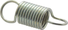 Gardner Spring - 1/2" OD, 13.2 Lb Max Load, 2.14" Max Ext Len, 0.055" Wire Diam Spring - 15.6 Lb/In Rating, 1-3/8" Free Length - Industrial Tool & Supply