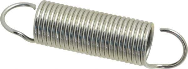 Gardner Spring - 3/4" OD, 20.7 Lb Max Load, 5.79" Max Ext Len, 0.075" Wire Diam Spring - 6.7 Lb/In Rating, 3" Free Length - Industrial Tool & Supply