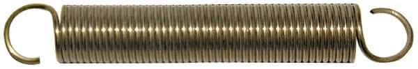 Gardner Spring - 5/8" OD, 13.04 Lb Max Load, 3.49" Max Ext Len, 0.063" Wire Diam Spring - 7.74 Lb/In Rating, 2" Free Length - Industrial Tool & Supply
