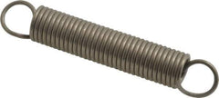 Gardner Spring - 1/2" OD, 5.1" Max Ext Len, 0.063" Wire Diam Spring - 7.0389 Lb/In Rating, 1.4773 Lb Init Tension - Industrial Tool & Supply