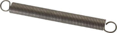 Gardner Spring - 1/2" OD, 9.04" Max Ext Len, 0.063" Wire Diam Spring - 3.6498 Lb/In Rating, 1.4773 Lb Init Tension - Industrial Tool & Supply