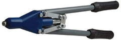 RivetKing - Straight Head Hand Riveter - 1/8 to 3/16" Rivet Capacity, 17-1/2" OAL - Industrial Tool & Supply