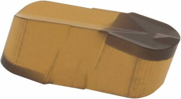 Iscar - 500E250GIP Grade IC8250, 5mm Cutting Width Carbide Grooving Insert - 11.3mm Max Depth of Cut, Neutral, 2.5mm Corner Radius, TiCN/Al2O3/TiN Finish - Industrial Tool & Supply