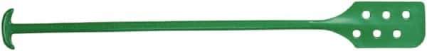 Remco - Green Polypropylene Mixing Paddle with Holes - 52" Overall Length - Industrial Tool & Supply