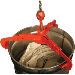 Wesco Industrial Products - 1,000 Lb Load Capacity, 30 & 55 Gal Drum Lifter - 29-1/2" Wide x 5-1/2" High, Steel Wheels - Industrial Tool & Supply