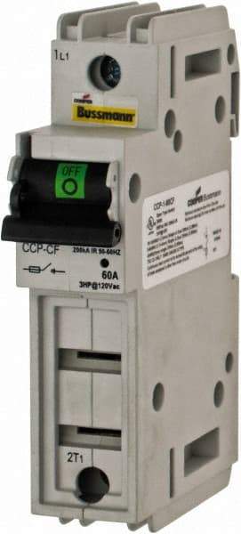 Cooper Bussmann - 1 Phase, 125VDC & 600VAC, 1 Pole, Open Fused Cam & Disconnect Switch - 1 Wire - Industrial Tool & Supply