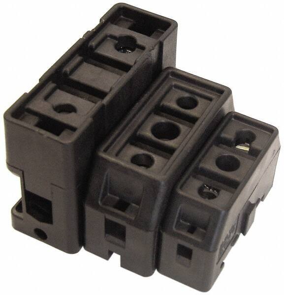 Cooper Bussmann - 1 Pole, 600 VAC/VDC, 30 Amp, DIN Rail Mount Fuse Holder - Compatible with CF, J Class, 0.76 Inch Wide Fuse - Industrial Tool & Supply
