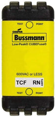 Cooper Bussmann - 300 VDC & 600 VAC, 3 Amp, Time Delay General Purpose Fuse - Plug-in Mount, 47.75mm OAL, 100 at DC, 200 (CSA RMS), 300 (UL RMS) kA Rating - Industrial Tool & Supply