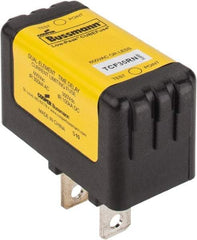 Cooper Bussmann - 300 VDC, 600 VAC, 35 Amp, Time Delay Finger Safe Fuse - Plug-in Mount, 54.1mm OAL, 100 at DC, 200 (CSA RMS), 300 (UL RMS) kA Rating - Industrial Tool & Supply