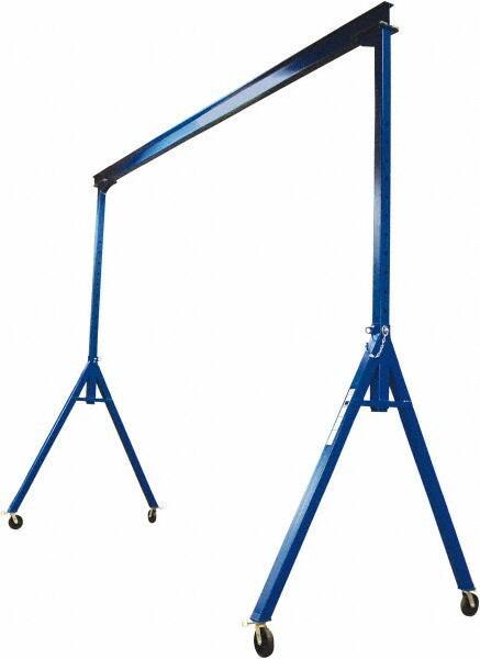 Vestil - 4,000 Lb Load Capacity, Steel Gantry Crane - 20' Span - Industrial Tool & Supply