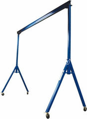 Vestil - 4,000 Lb Load Capacity, Steel Gantry Crane - 20' Span - Industrial Tool & Supply
