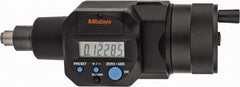 Mitutoyo - 0 to 50.8mm Range, 11mm Spindle Diameter, Flat Spindle Electronic Micrometer Head - 0.00005" Resolution, 0.00015" Accuracy, Data Output - Industrial Tool & Supply