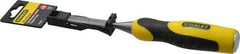 Stanley - 9" OAL x 1/2" Blade Width Wood Chisel - 1/2" Tip, Polypropylene Handle - Industrial Tool & Supply