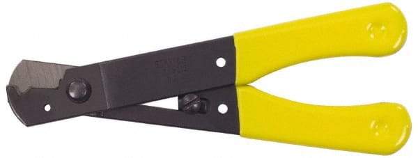 Stanley - 26 to 10 AWG Capacity Wire Stripper - 5-1/8" OAL, Vinyl Coated Handle - Industrial Tool & Supply