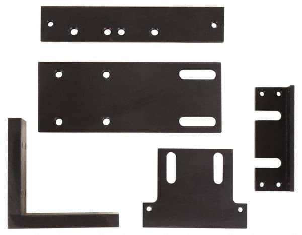 Newall - DRO Bracket Kit - Universal Mounting, Horizontal or Vertical Mounting Orientation, Use with NMS300 DRO, NMS800 DRO, Spherosyn/Microsyn Encoder - Industrial Tool & Supply