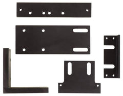 Newall - DRO Bracket Kit - Universal Mounting, Horizontal or Vertical Mounting Orientation, Use with NMS300 DRO, NMS800 DRO, Spherosyn/Microsyn Encoder - Industrial Tool & Supply