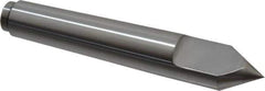 Riten - 1.078" Head Diam, Carbide-Tipped Steel Standard Point Half Dead Center - B&S 9 Brown & Sharpe Taper, 1.078" Point Diam, 6-1/2" OAL - Industrial Tool & Supply