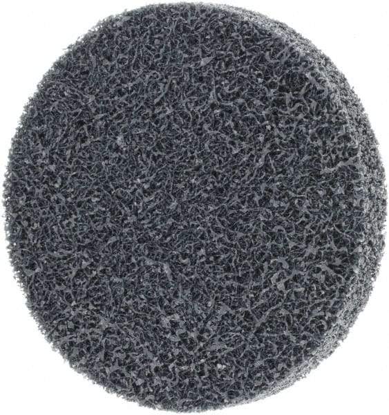 Standard Abrasives - 2" Fine Grade Silicon Carbide Deburring Disc - Quick Change Connection - Industrial Tool & Supply