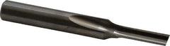 Onsrud - 5/32" Diam, 1/4" Shank Diam, 9/16" Length of Cut, 1 Flute Single Edge Straight Router Bit - 2" Overall Length, Right Hand Cut, Solid Carbide - Industrial Tool & Supply
