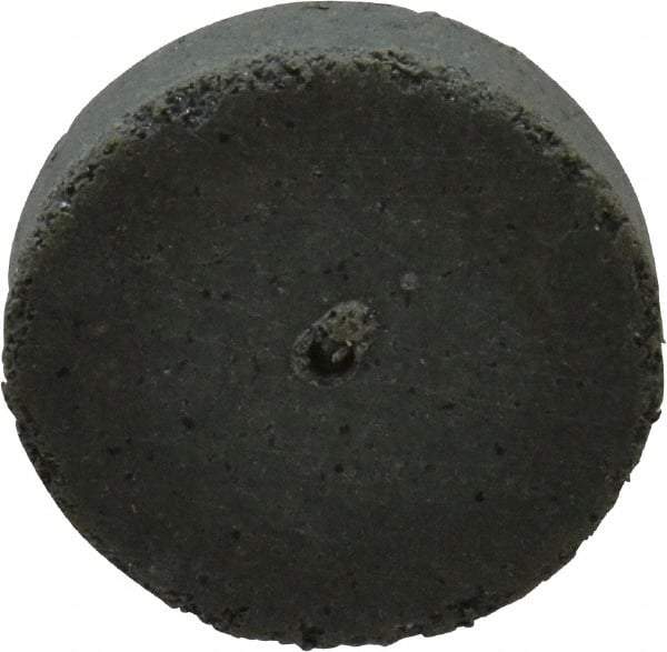 Cratex - 7/8" Diam x 1/16" Hole x 3/16" Thick, Surface Grinding Wheel - Silicon Carbide, Coarse Grade, 25,000 Max RPM, Rubber Bond, No Recess - Industrial Tool & Supply