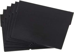 Quantum Storage - 6.6" Wide x 4-1/2" High, Black Bin Divider - Use with Quantum Storage Systems - QSB202, 204, 206 - Industrial Tool & Supply