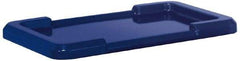 Quantum Storage - 25.8" Long x 16.3" Wide x 1.5" High Blue Lid - For Use with Quantum Storage Systems - TUB2516-8 - Industrial Tool & Supply