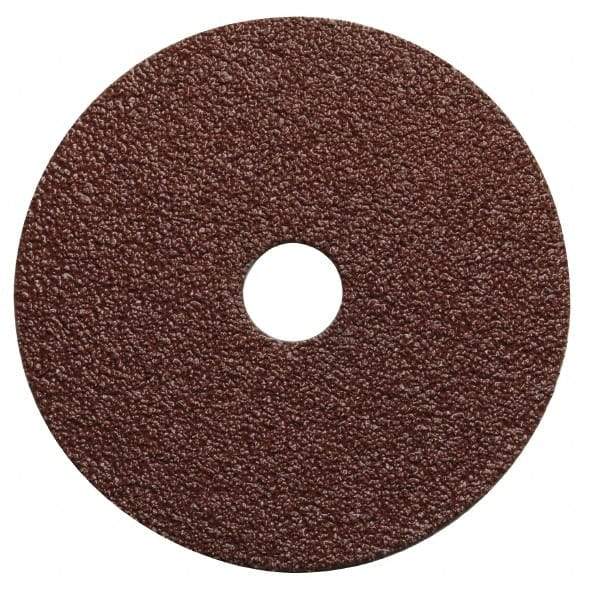 Value Collection - 7" Diam 7/8" Hole 60 Grit Fiber Disc - Medium Grade, Ceramic, 10,000 Max RPM - Industrial Tool & Supply